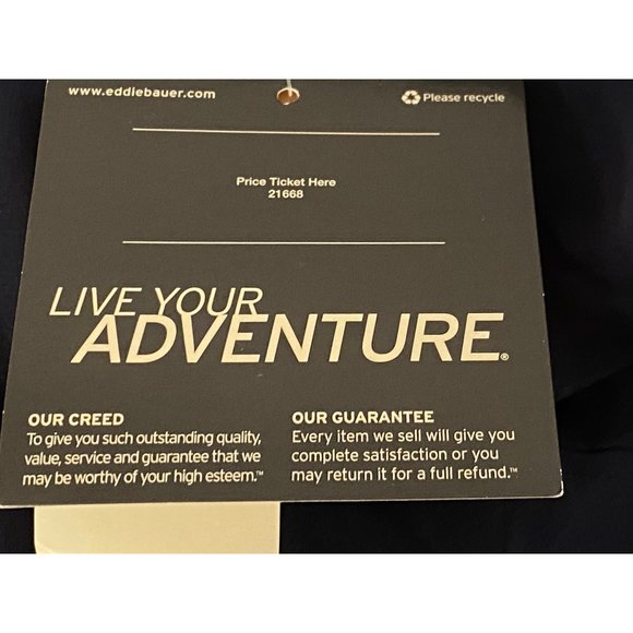 Eddie Bauer Women's Size 14 Flexion Tavex Navy Blue Skort Waist 36" NWT - Picture 11 of 11